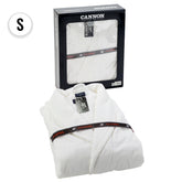 روب حمام صغير سادة مع غطاء رأس